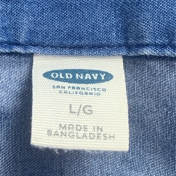 Old Navy denim chambray shirt dress - Picture 13 of 15